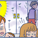 【育児あるある漫画】まさかのタイミング?赤ちゃんの〇〇〇の音には要注意!