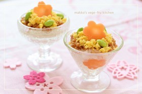 ひな祭りに♪簡単！鶏そぼろのちらし寿司 by makkocafe [クックパッド] 簡単おいしいみんなのレシピが260万品 (84084)