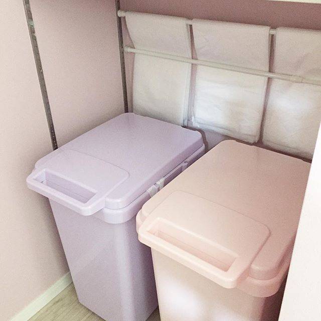 hiroko on Instagram: “#ゴミ袋収納.ゴミ箱はパントリーに✨その後ろにゴミ袋を収納😊.....#白い家 #ホワイトインテリア #収納 #マイホーム #myhome #白が好き #注文住宅 #片付け #キッチン収納 #100均 #つっぱり棒 #ゴミ袋 #パントリー” (144391)