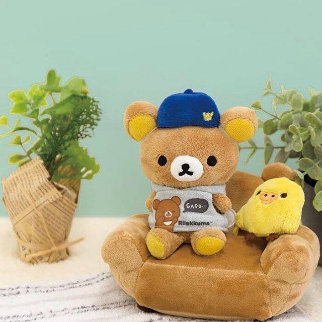 ☆期間限定リラックマ公式Instagram☆ on Instagram: “リラックマソファでごゆるりと✨#いつでもいっしょリラックマ #リラックマ #キイロイトリ #秋 #コーデ #パーカー #ソファ #ぬい撮り #rilakkuma #kiiroitori #coordinate” (176974)