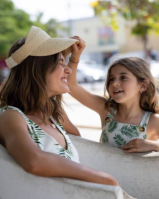 H&M on Instagram: “Have a great (matching!) summer! 👯  #HM  Patterned body: 0786814001  Necklace with a pendant: 0763529002  Sun visor: 0736190001  Patterned…” (194800)