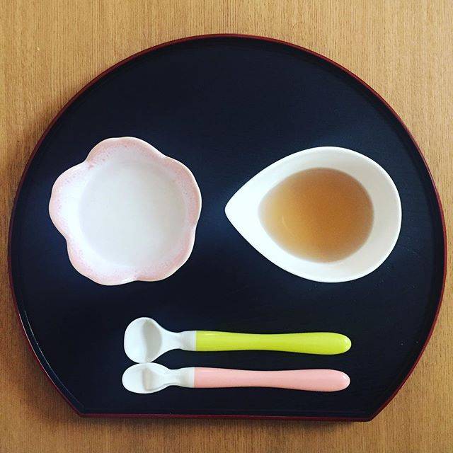 離乳食初日