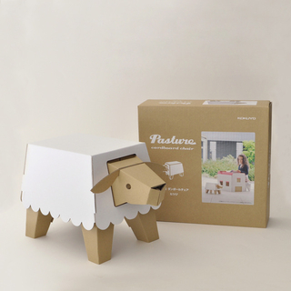 Pasture コドモ ダンボールチェア ヒツジ (15748)