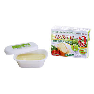 動物性原料不使用、ヴィーガン対応のマーガリン様食品です...