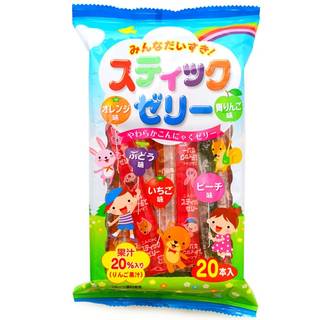 ぶどう味、オレンジ味、いちご味、青リンゴ味、ピーチ味の...
