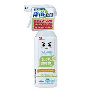 アルカリ電解水にセスキ炭酸ソーダを配合した無色無臭のク...