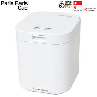 島産業 家庭用 生ごみ減量乾燥機 生ごみ処理機 パリパリキュー 1～5人用 PPC-11-WH ホワイト (290387)