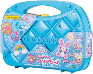 「はじめてのアクアビーズ」がおしゃれなバッグ型で新登場...